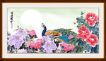 国画牡丹