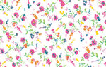 多彩花卉图案背景