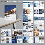 律师事务所画册版式设计