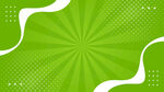 绿色放射状背景图案