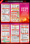 2025消防宣传月三折页