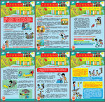 人员密集场所防火逃生宣教挂图