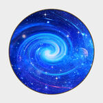 蓝色璀璨星空图