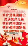 教育强国建设宣传海报