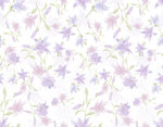 淡紫色花卉图案背景