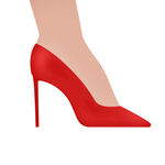 红色高跟鞋