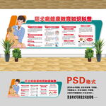 狂犬病知识文化墙