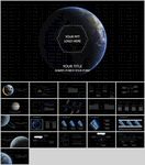 太空宇宙PPT模板