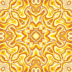 黄色几何花纹图案背景