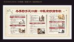 冬季中医防治手足口病宣传栏