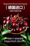 德国进口车厘子水果海报