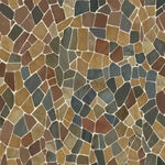 多彩马赛克瓷砖花砖纹理图案