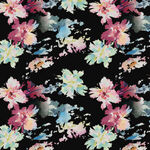 大牌多彩花卉图案