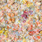 缤纷多彩抽象花卉纹理图