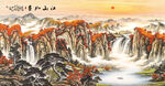 大厅山水画