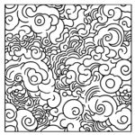 中式传统云纹图案设计