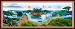 长城山水画