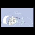 蓝色月亮城堡松树