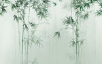 水墨竹子