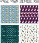 圣诞帽   铃铛   麋鹿 