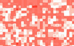 红色像素风抽象图案背景