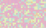 粉色系像素风多彩背景图