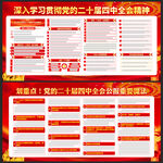 二十届四中全会宣传栏