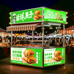 煎饼果子餐车海报