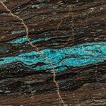 蓝棕相间大理石纹理