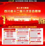 四川省委十二届八次全会