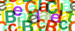 多彩字母