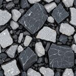 黑色碎石纹理特写