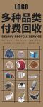 多种品牌鞋类付费回收