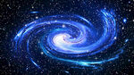 蓝色漩涡宇宙星空
