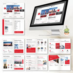 企业画册InDesign模板