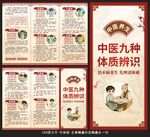 中医九种体质辨识三折页