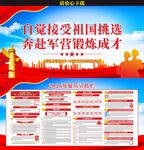 2026年参军入伍展板