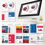 商务画册InDesign模板