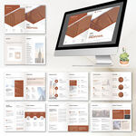 品牌画册InDesign模板