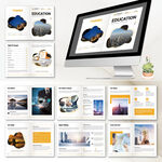 产品画册InDesign模板