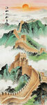 长城玄关装饰画