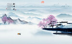 新中式山水画