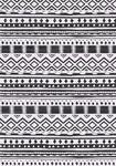黑白几何民族风图案纹理