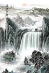 山水风景画