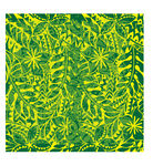 黄绿交织的植物图案纹理