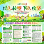 绿色转型节能宣传场景