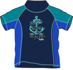 儿童航海风短袖T恤设计稿