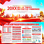 20XX年企业宣传展示板报设计