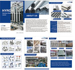 建材英文3折页A4