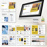 商务画册InDesign模板